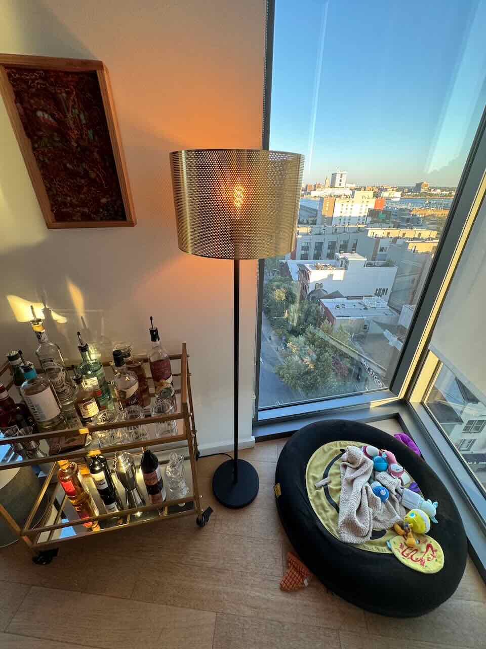 Article Perforated Floor Lamp
