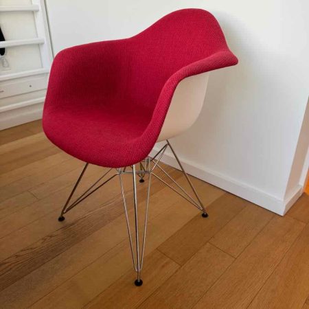 Mid-Century Eames-Style DAX Red Dining Chair (Clone)