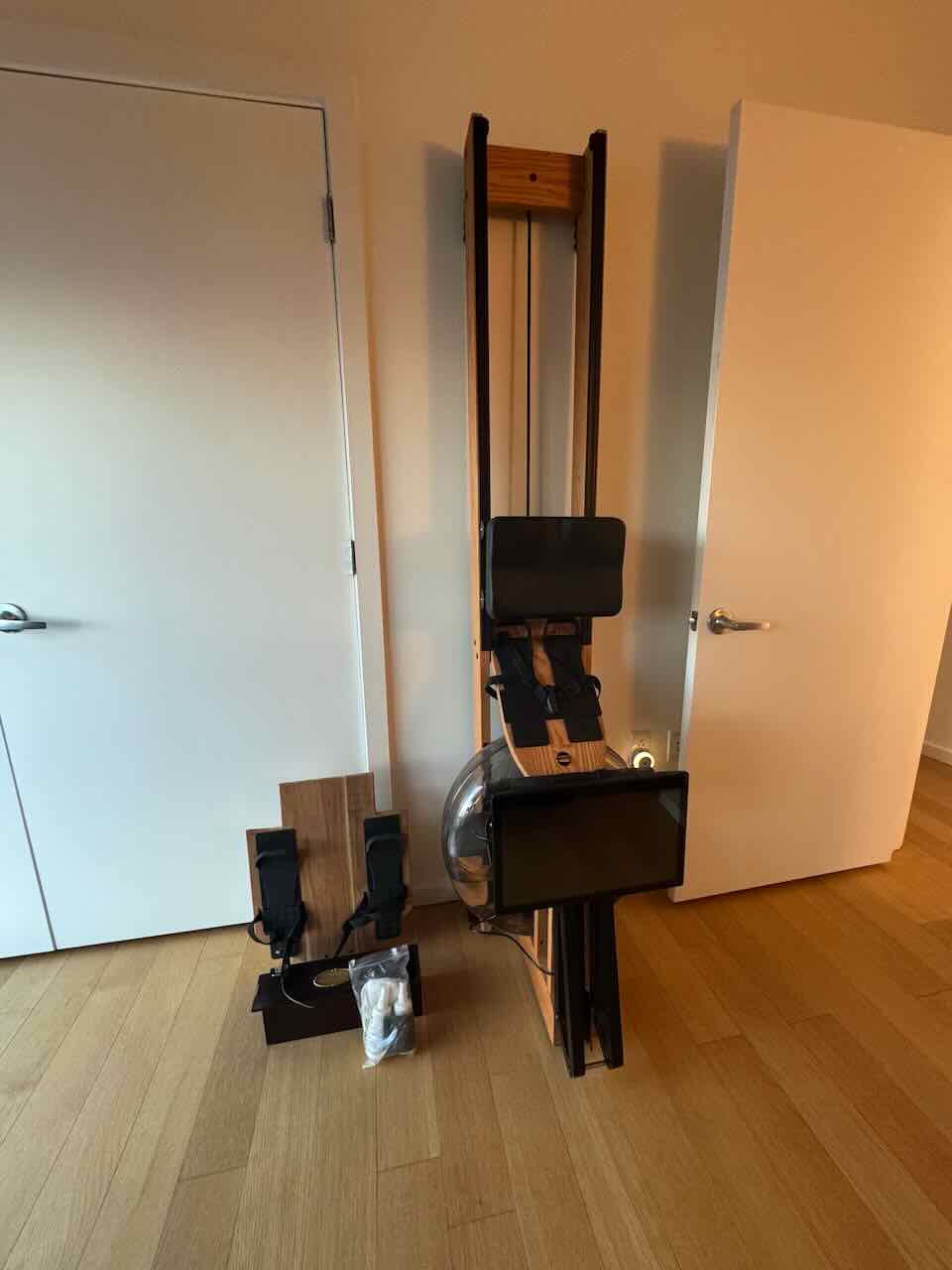 WaterRower + Ergatta Upgrade Package + Risers for Newbies