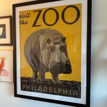 XL Art Framed Visit the Philadelphia Zoo 38x48 Framed Glicee Print